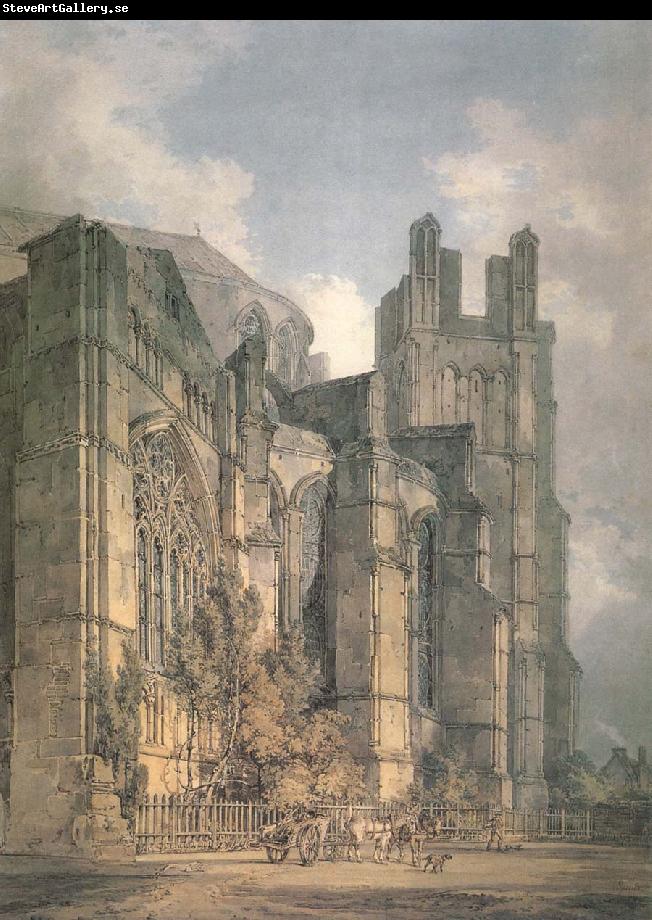 J.M.W. Turner St. Anselm-s Chapel with part of Thomas-a-Becket-s Crown,Canterbury